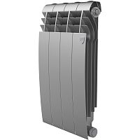 Радиатор Royal Thermo BiLiner 500 Silver Satin 4, 6, 8, 10, 12 секц биметаллический