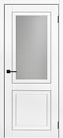 Дверь межкомнатная Tandoor Деканто ДО белый бархат, серый бархат, стекло серый сатин