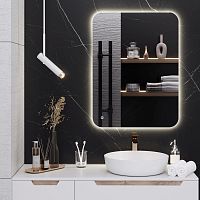 Зеркало с подсветкой Aqua de Marco Milan 60*80/80*60 универсальное