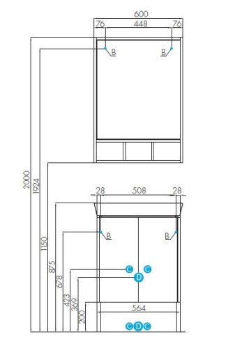 Тумба с раковиной Акватон Йорк 50, 60 Белый Глянцевый/Выбеленное Дерево фото 6 Тумба с раковиной Акватон Йорк 50, 60 Белый Глянцевый/Выбеленное Дерево фото 6