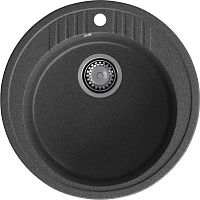 Мойка кухонная GranFest Rondo GF-R-520 графит, иней, кашемир, топаз, песочный, серый, терракот, черный