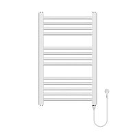 Полотенцесушитель электрический Gerhans K610745W(K610845W) 45*70, 45*80 белый