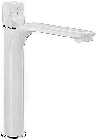 Смеситель высокий для раковины E.C.A Myra 104108984EX белый глянец