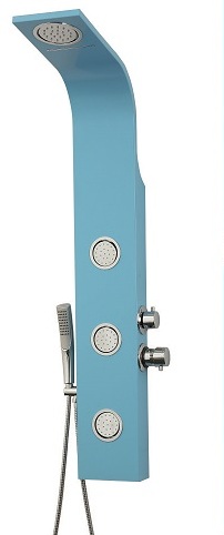 Душевая панель Дана A 58 Blue голубая