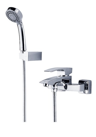 Смеситель для ванны Gappo Jacob G3007 хром (с лейкой и шлангом)