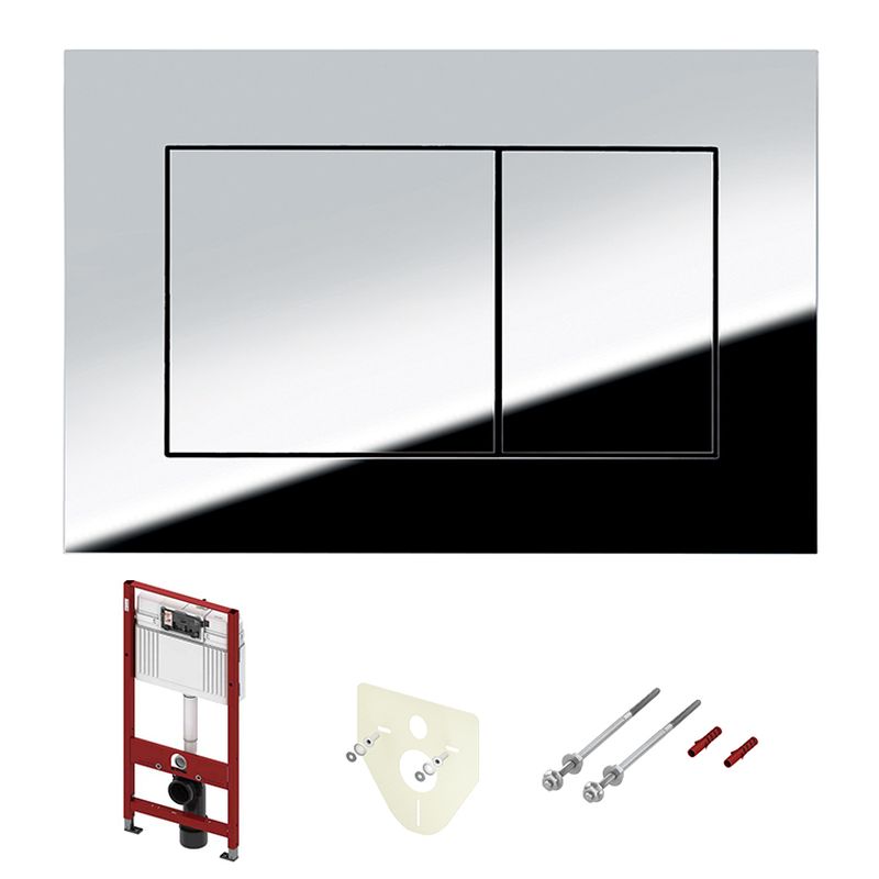 Tece хром. 9400412 TECE. Инсталляция ТЕСЕ 9400412. 9400412 TECEBASE 2.0 модуль в комплекте с панелью смыва TECENOW хром глянц.. 9240401 TECE.