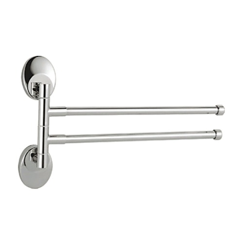 Полотенцедержатель 2-ой (рога) Haiba HB1612 хром