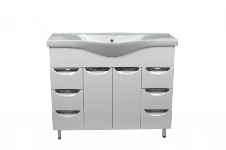 Тумба с умывальником Loranto Стиль 100/6 ум басик