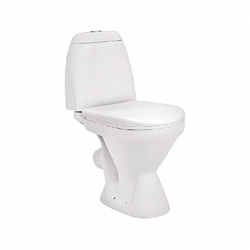 Компакт Santek Римини (2 режима слива) с сидением полипропилен