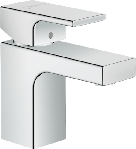 Смеситель для раковины Vernis Shape 70 71560000, со сливным гарнитуром, хром