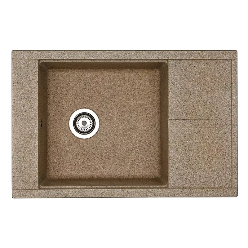 Мойка кухонная из литого мрамора AQUATON ДЕЛИЯ 78