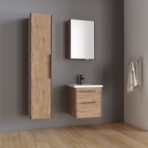 Зеркало-шкаф AllerBath Веста 50, 60, 70, 100 Дуб Велингтон фото 4 Зеркало-шкаф AllerBath Веста 50, 60, 70, 100 Дуб Велингтон фото 4
