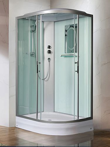 Душевая кабина WeltWasser Werra XL 1202L 120*90, левая, средний поддон