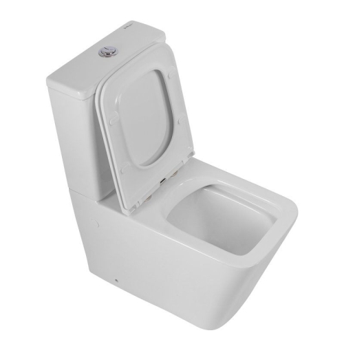 Унитаз напольный безободковый Belbagno ARDENTE-R, сиденье микролифт фото 3 Унитаз напольный безободковый Belbagno ARDENTE-R, сиденье микролифт фото 3