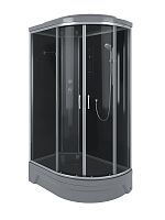 Душевая кабина ERLIT 120*80 ER351226L-C2-RUS_Gray левая, средний поддон