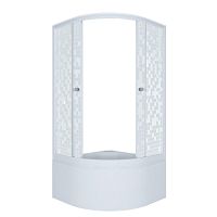 Душевое ограждение Triton Стандарт Б 90*90 высокий поддон