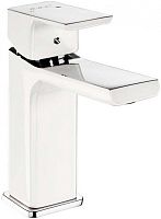 Смеситель для раковины E.C.A Tiera 104808989EX белый глянцевый