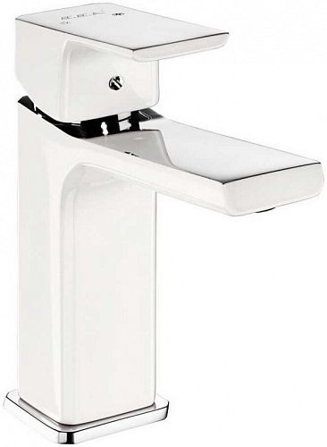 Смеситель для раковины E.C.A Tiera 104808989EX белый глянцевый