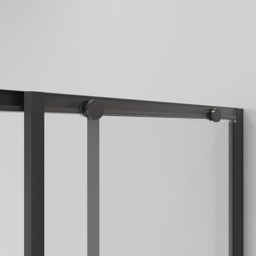 Душевое ограждение Niagara Нова/Nova NG-6822(6823, 6824)-34ВLACK 80*80,90*90, 100*100 стекло прозрачное фото 9