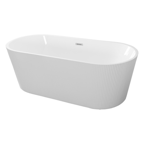 Ванна отдельностоящая Loranto CS-03W 170*75, опора, сифон фото 2