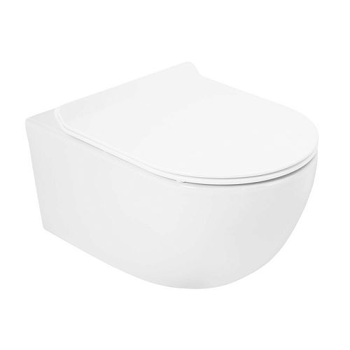 Унитаз подвесной Cezares MOLVENO безободковый белый