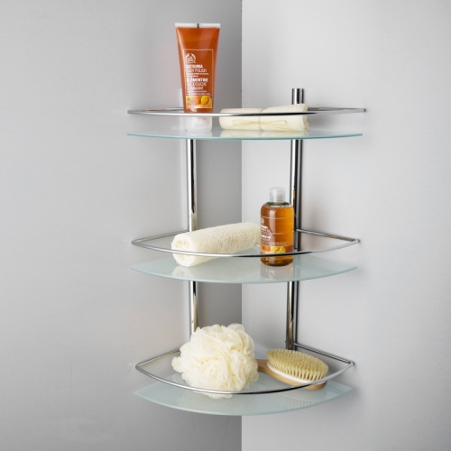 Полка стеклянная тройная Wasserkrsft K-3133 фото 2