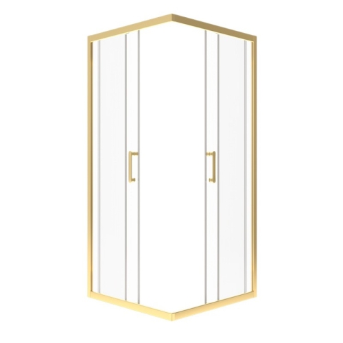 Душевое ограждение Triton Фикс-Голд 80*80, 90*90, 100*100 стекло прозрачное 6мм фото 2