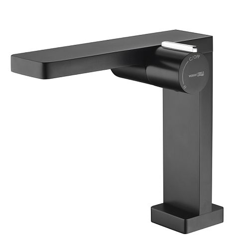 Смеситель для умывальника Wasserkraft Elbe 7410 чёрный