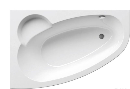 Ванна акриловая Ravak Asymmetric 150*100 160*105 170*110