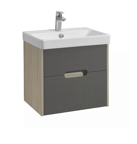 Тумба с раковиной Акватон Оливия 55, 70, 80, 90 Дуб Ойстер