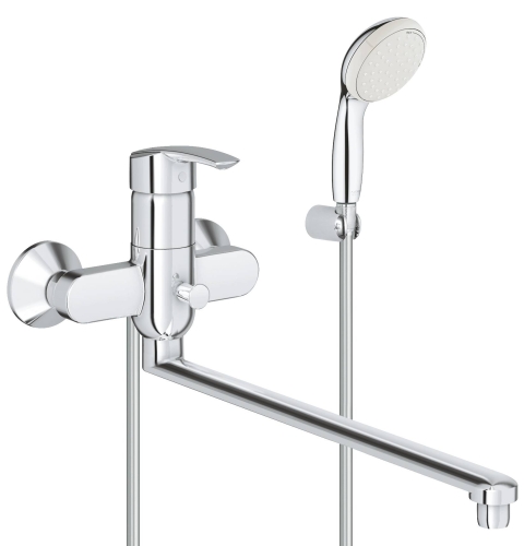 Универсальный смеситель, GROHE Multiform, с душевым гарнитуром New Tempesta II, хром, (3270800A)