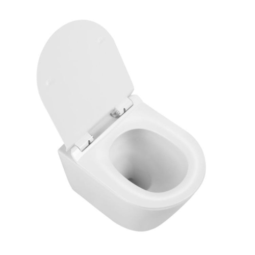 Унитаз подвесной безободковый Mirsant (Sole) Torr Turbo фото 3