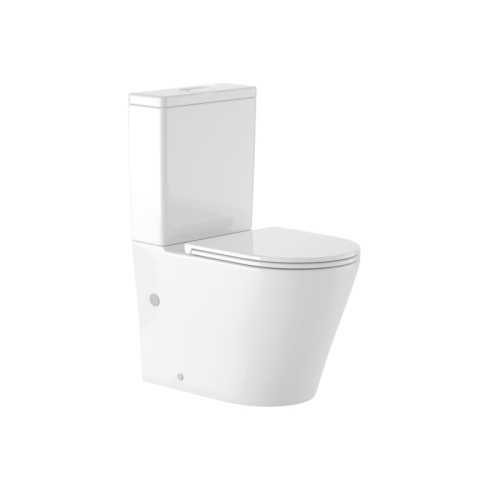 Унитаз напольный безободковый Sole Torr Turbo смыв Торнадо