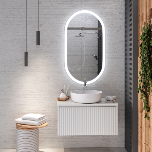 Тумба подвесная Aqua de Marco Monaco 70, 80, 90 белый софт фото 7