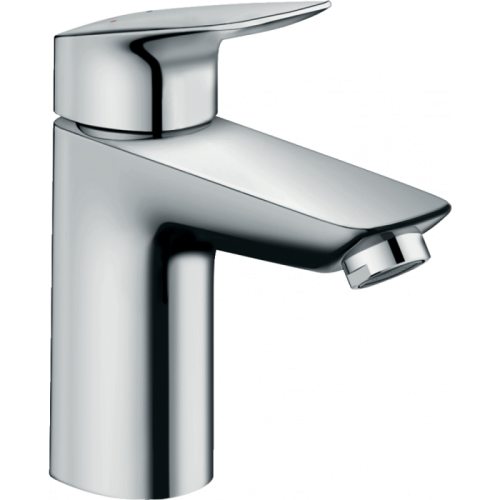 Смеситель для раковины Hansgrohe Logis 71100000, хром, со сливным гарнитуром