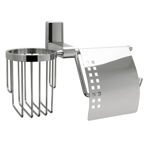 Держатель туалетной бумаги и освежителя Wasserkraft Leine K-5059 хром