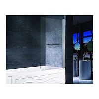 Шторка на ванну ESBANO ES-1480 80 см хром прозрачная