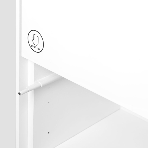 Пенал подвесной Итана Roberto 40, белый фото 4