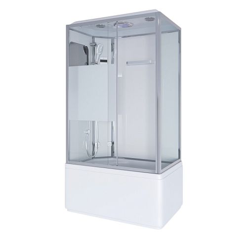 Душевая кабина Niagara Ультра NG-307-01L 120*80*220 высокий поддон(50см),стекло матовое