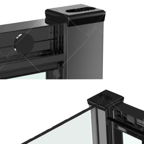 Душевое ограждение RGW 80*80, 90*90, 100*100 CL-54B фото 2 Душевое ограждение RGW 80*80, 90*90, 100*100 CL-54B фото 2