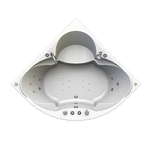 Ванна Radomir Филадельфия 168*168 с гидромассажем