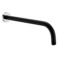 Кронштейн для верхнего душа Wasserkraft Elbe A079 черный Soft-touch