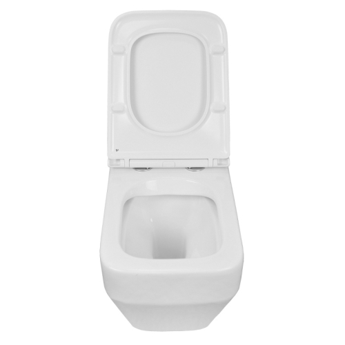 Унитаз подвесной безободковый Azario Moneo AZ-0062 с сидением микролифт фото 3