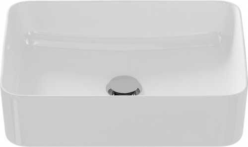 Раковина накладная Cersanit Crea 50*34,5 фото 2