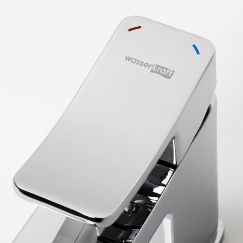 Смеситель для умывальника Wasserkraft Aller 1064 хром фото 5