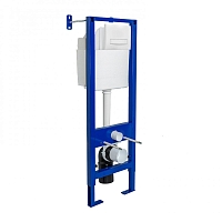 Инсталяция Berges Wasserhaus Atom Line 410 кнопка хром глянец, матовый никель, матовый хром, черная, белая, черная/хром, белая/хром