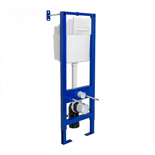 Инсталяция Berges Wasserhaus Atom Line 410 кнопка хром глянец, матовый никель, матовый хром, черная, белая, черная/хром, белая/хром