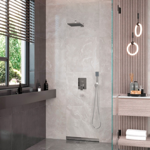 Душевой комплект Berges Ventas 3S 073005, хром фото 7