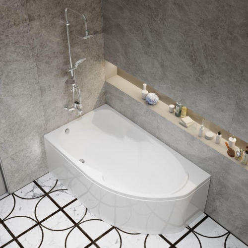 Ванна акриловая Triton София 150, 170*95 L/R + каркас фото 4