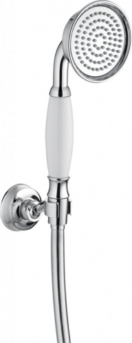 РУЧНОЙ ДУШ СО ШЛАНГОМ И ДЕРЖАТЕЛЕМ CEZARES LIBERTY-F-KD-01 хром